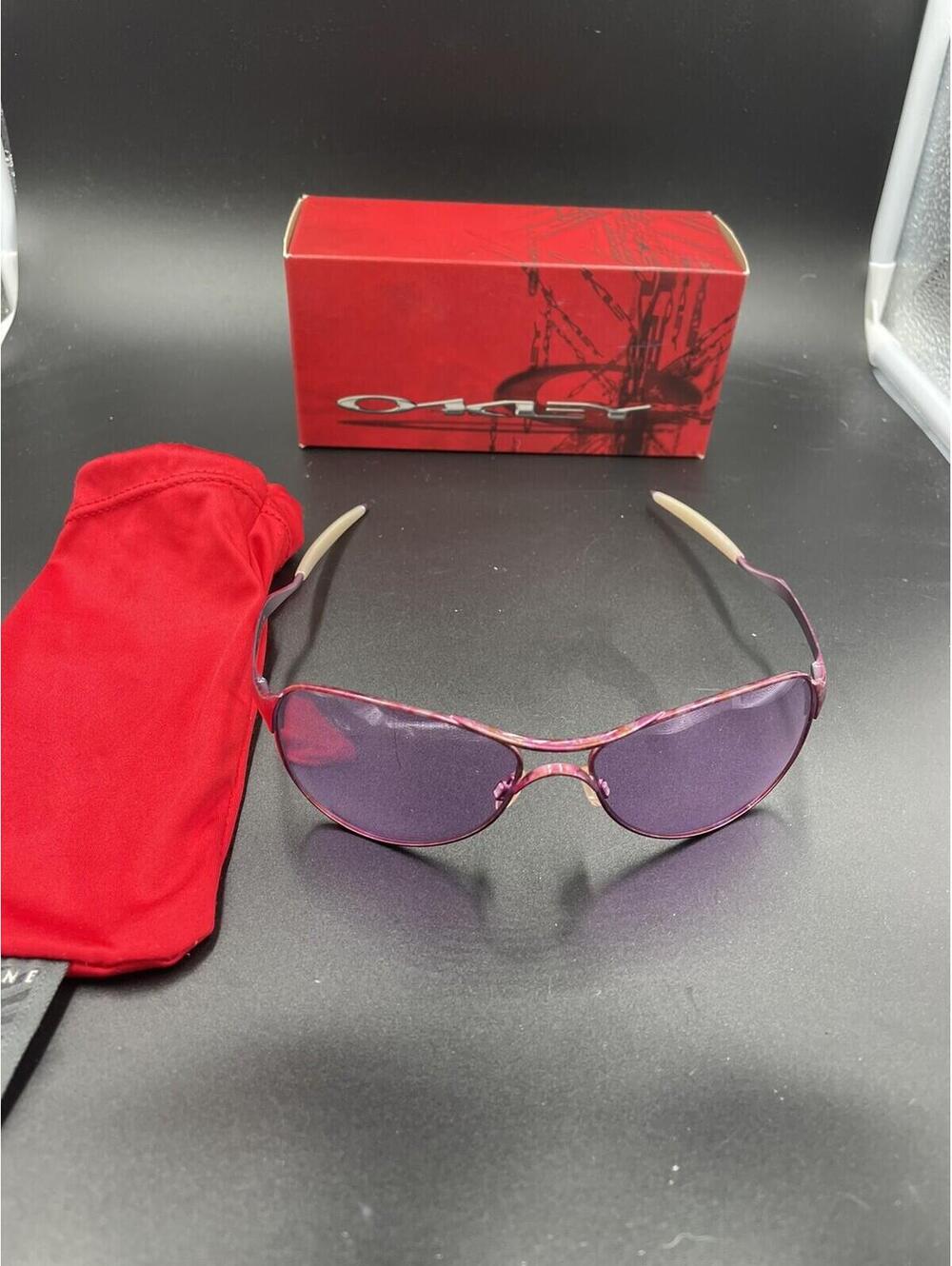 Oakley Warden Pink Camo w/ Violet Iridium Lenses new